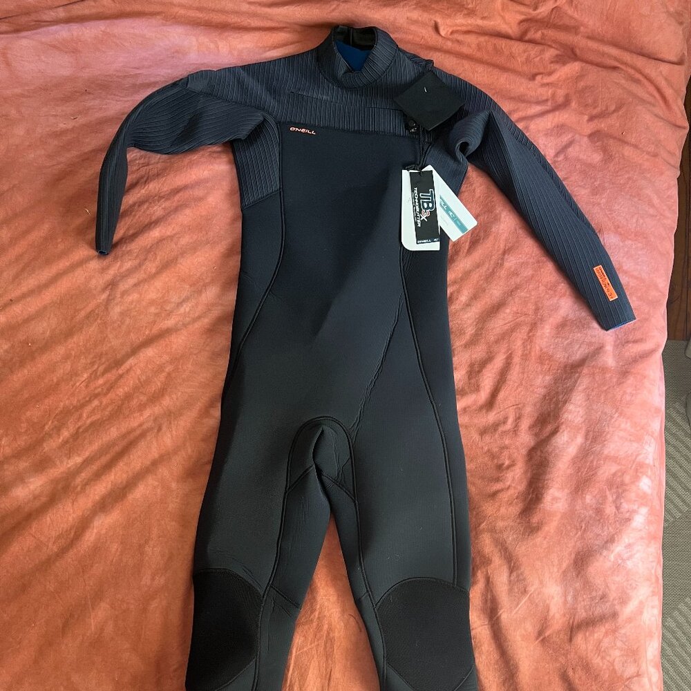 O'Neill Women's Hyperfreak 4/3+ Chest Zip Wetsuit  SIZE 10